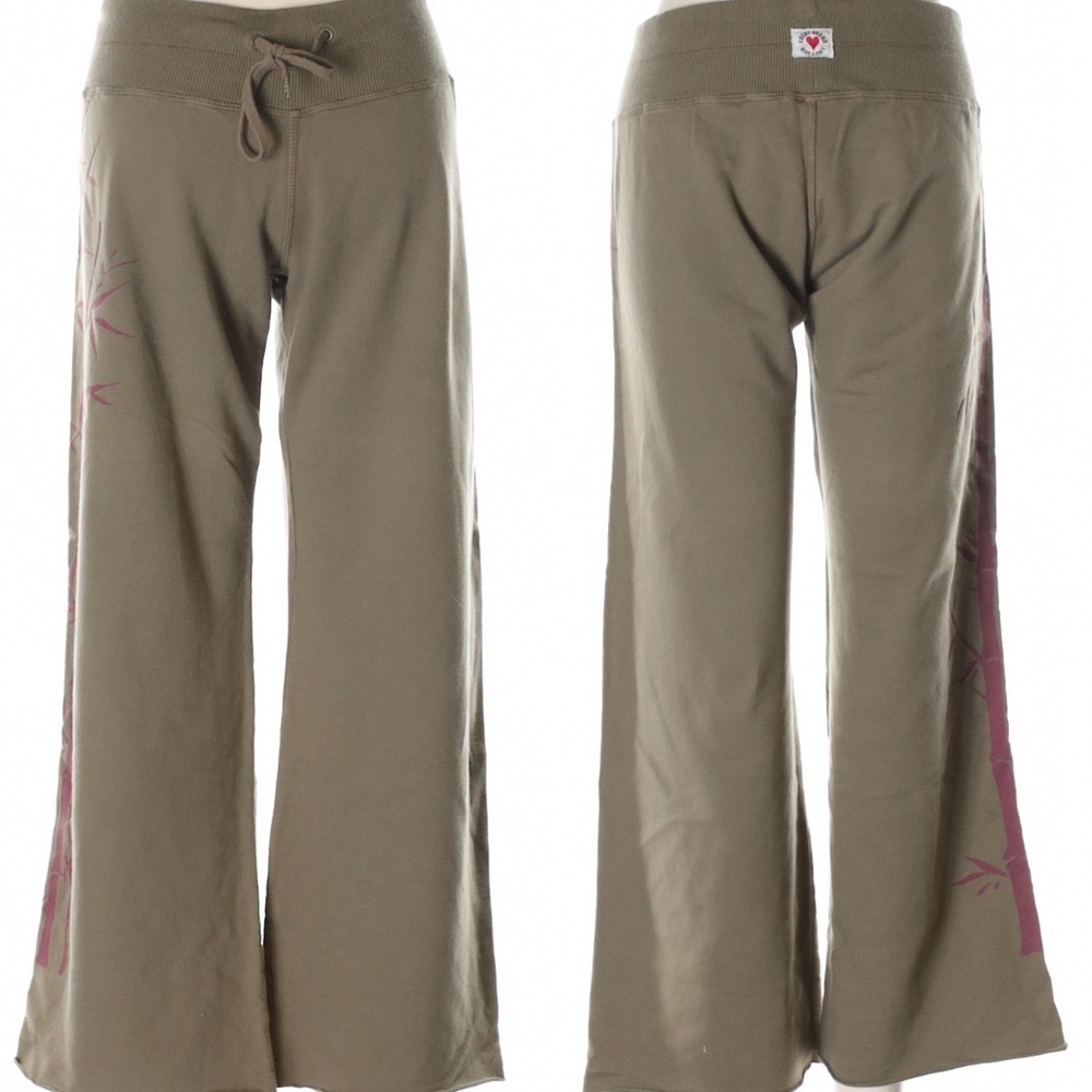 Rare: Lucky Brand ꕥ Zen Bamboo Tattoo Sweatpant ꕥ - Picture 13 of 14